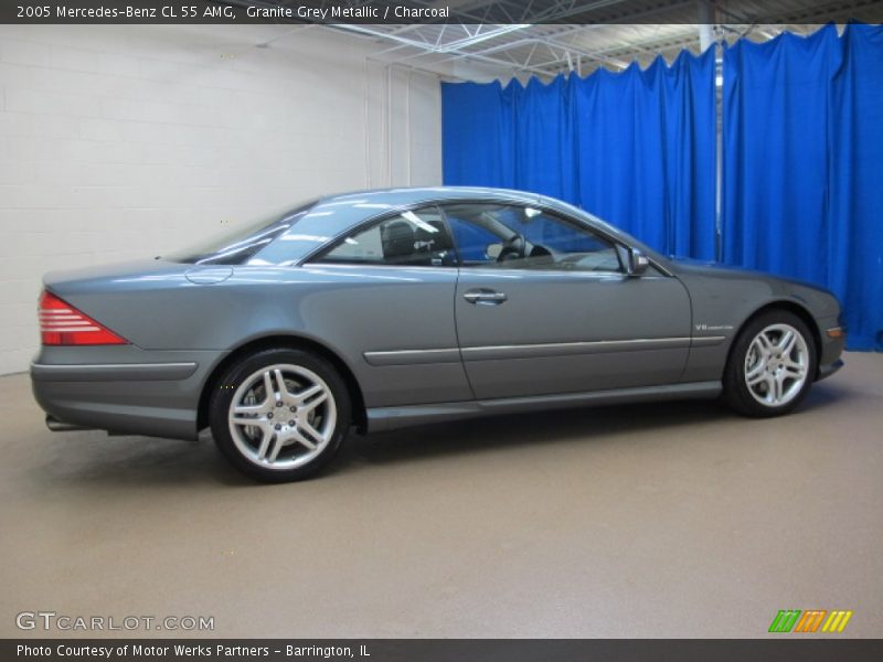 Granite Grey Metallic / Charcoal 2005 Mercedes-Benz CL 55 AMG