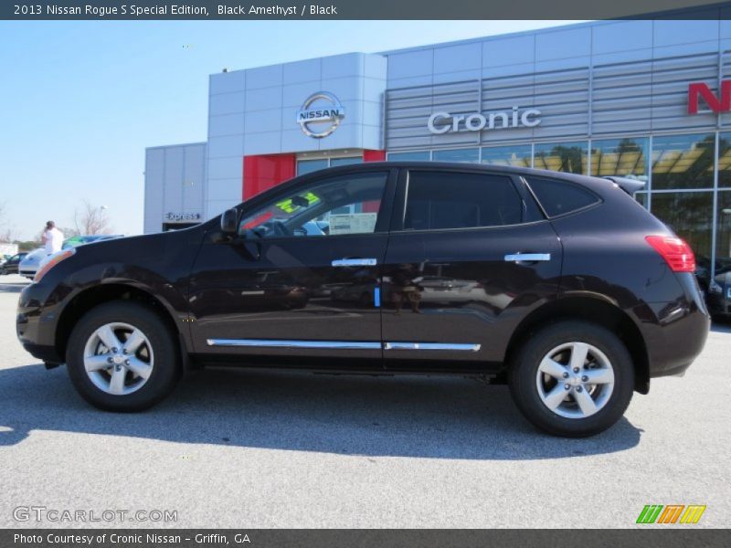 Black Amethyst / Black 2013 Nissan Rogue S Special Edition