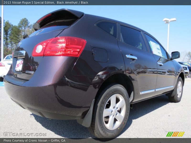 Black Amethyst / Black 2013 Nissan Rogue S Special Edition