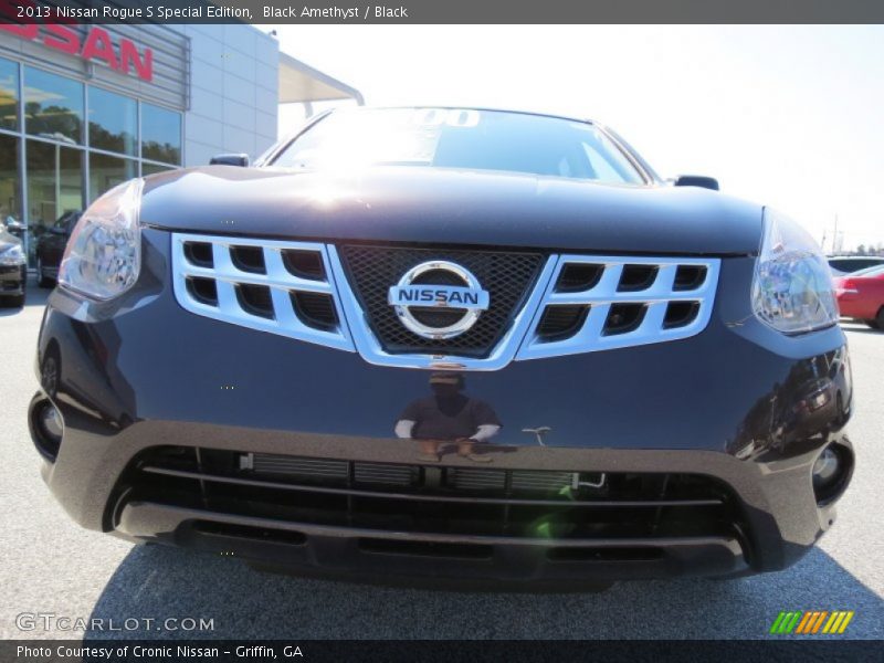 Black Amethyst / Black 2013 Nissan Rogue S Special Edition