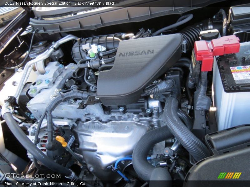 Black Amethyst / Black 2013 Nissan Rogue S Special Edition