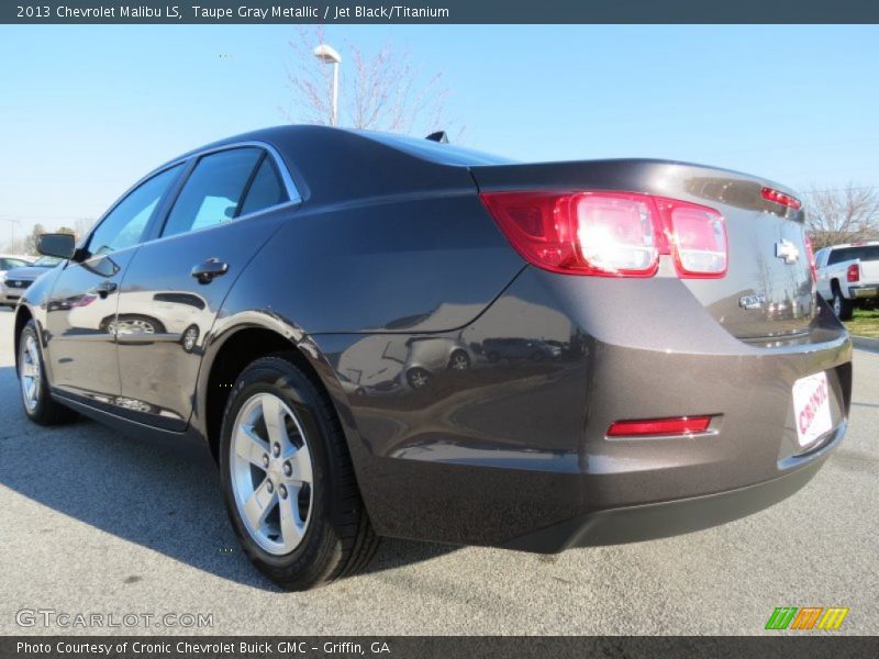 Taupe Gray Metallic / Jet Black/Titanium 2013 Chevrolet Malibu LS