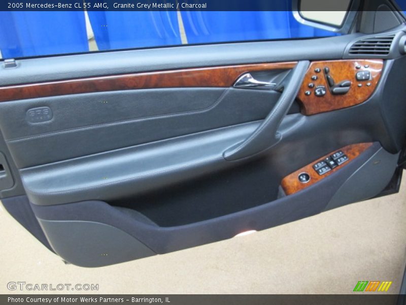 Granite Grey Metallic / Charcoal 2005 Mercedes-Benz CL 55 AMG