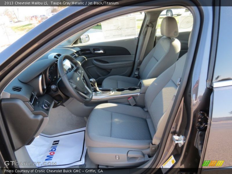 Taupe Gray Metallic / Jet Black/Titanium 2013 Chevrolet Malibu LS