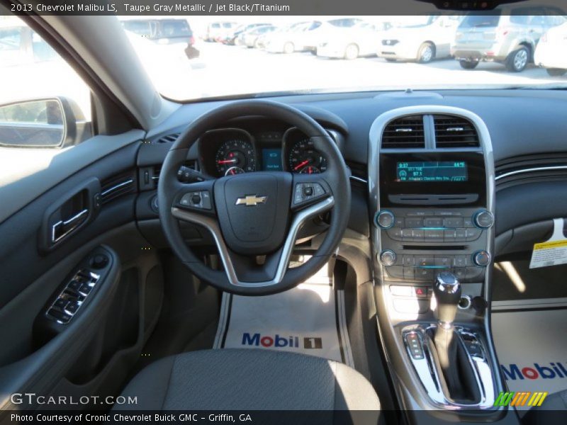 Taupe Gray Metallic / Jet Black/Titanium 2013 Chevrolet Malibu LS
