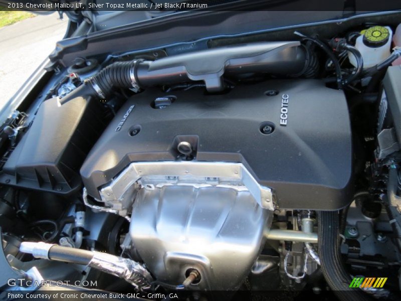 Silver Topaz Metallic / Jet Black/Titanium 2013 Chevrolet Malibu LT