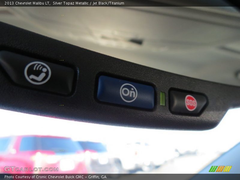 Silver Topaz Metallic / Jet Black/Titanium 2013 Chevrolet Malibu LT