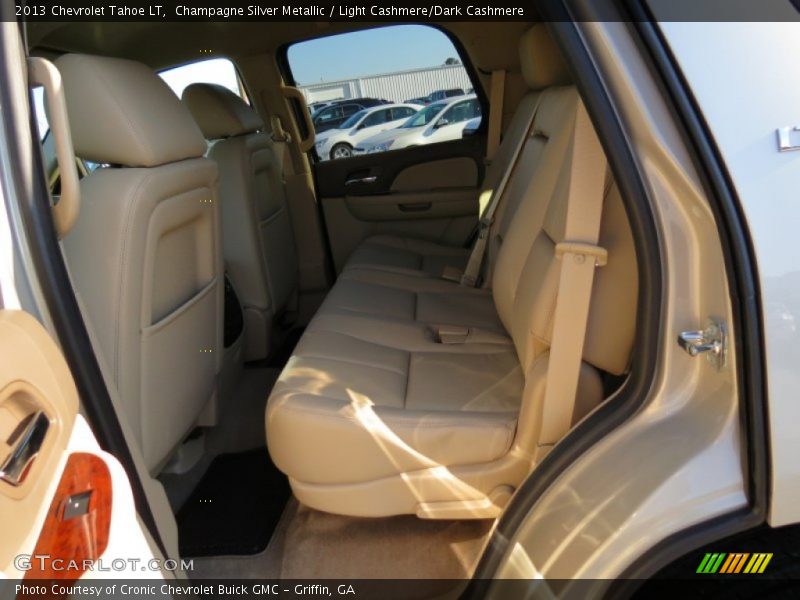 Champagne Silver Metallic / Light Cashmere/Dark Cashmere 2013 Chevrolet Tahoe LT