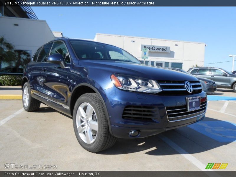 Night Blue Metallic / Black Anthracite 2013 Volkswagen Touareg VR6 FSI Lux 4XMotion