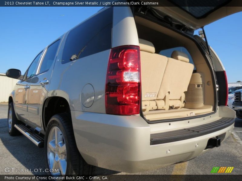 Champagne Silver Metallic / Light Cashmere/Dark Cashmere 2013 Chevrolet Tahoe LT
