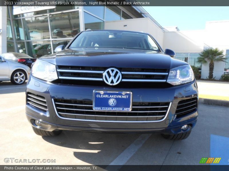 Night Blue Metallic / Black Anthracite 2013 Volkswagen Touareg VR6 FSI Lux 4XMotion