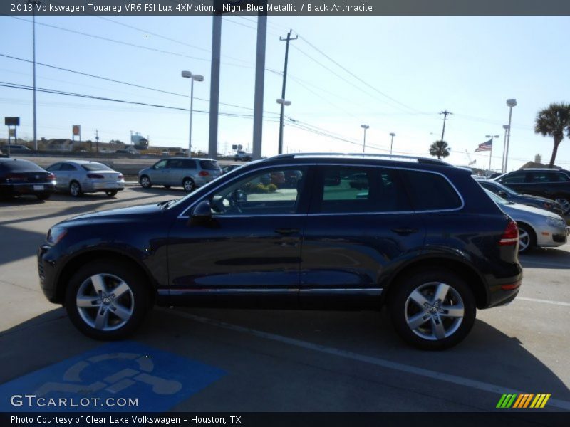 Night Blue Metallic / Black Anthracite 2013 Volkswagen Touareg VR6 FSI Lux 4XMotion