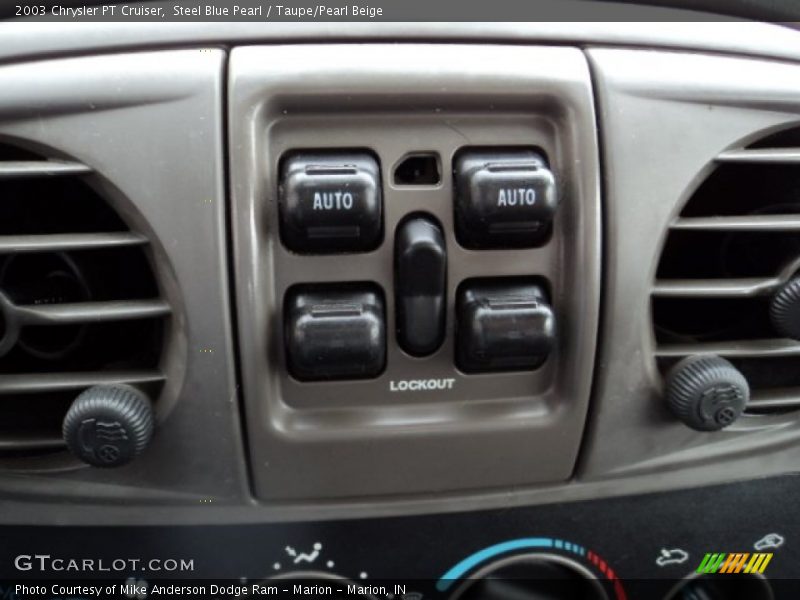 Steel Blue Pearl / Taupe/Pearl Beige 2003 Chrysler PT Cruiser