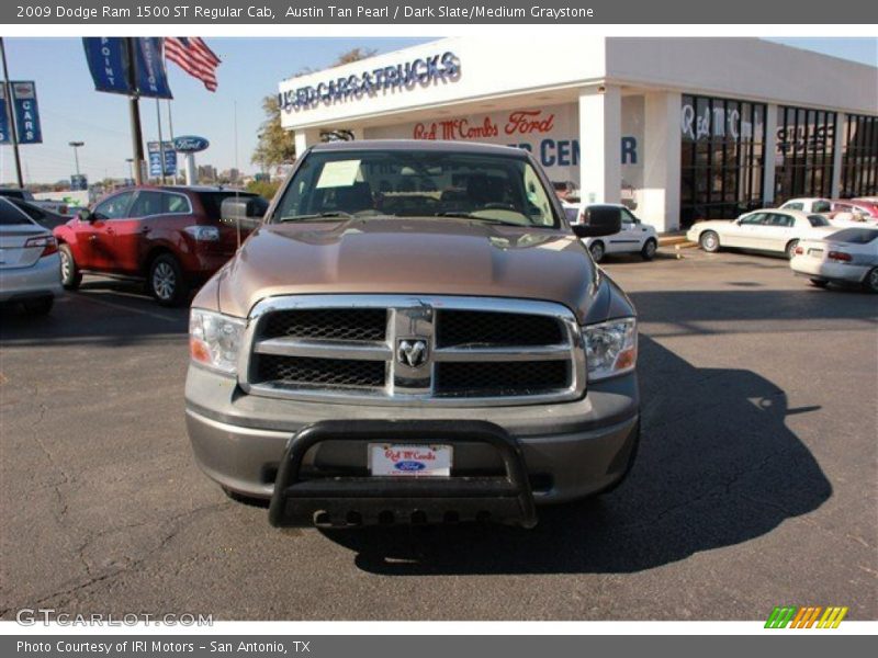 Austin Tan Pearl / Dark Slate/Medium Graystone 2009 Dodge Ram 1500 ST Regular Cab