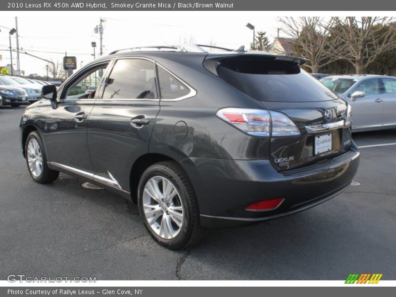 Smokey Granite Mica / Black/Brown Walnut 2010 Lexus RX 450h AWD Hybrid