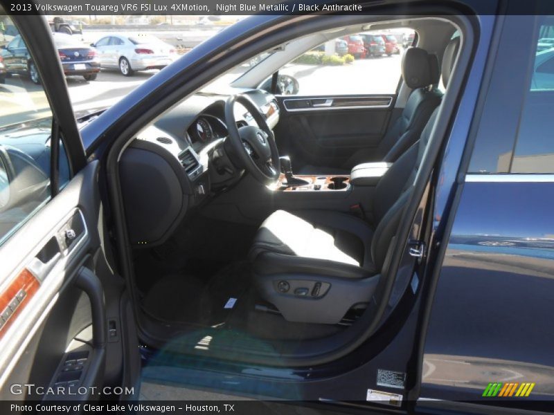 Night Blue Metallic / Black Anthracite 2013 Volkswagen Touareg VR6 FSI Lux 4XMotion
