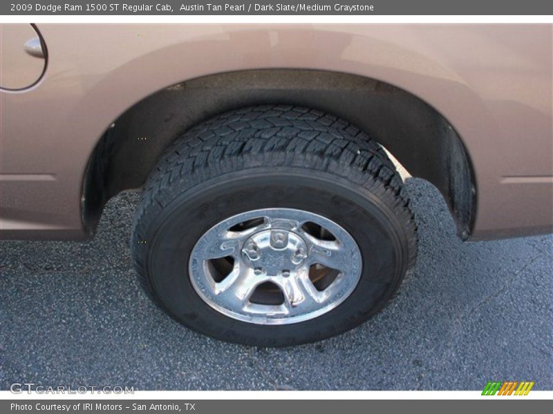 Austin Tan Pearl / Dark Slate/Medium Graystone 2009 Dodge Ram 1500 ST Regular Cab