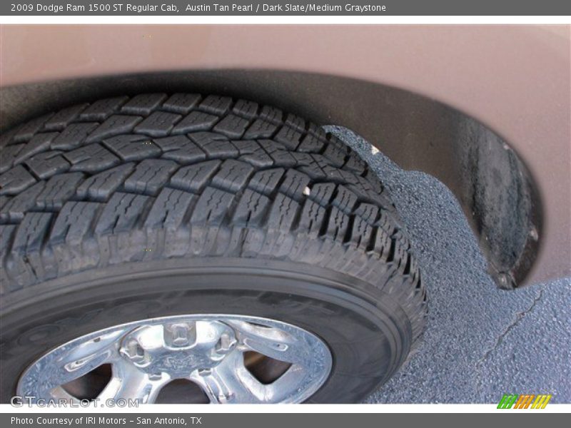 Austin Tan Pearl / Dark Slate/Medium Graystone 2009 Dodge Ram 1500 ST Regular Cab