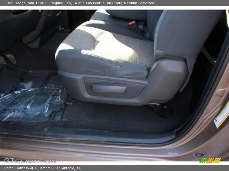 Austin Tan Pearl / Dark Slate/Medium Graystone 2009 Dodge Ram 1500 ST Regular Cab