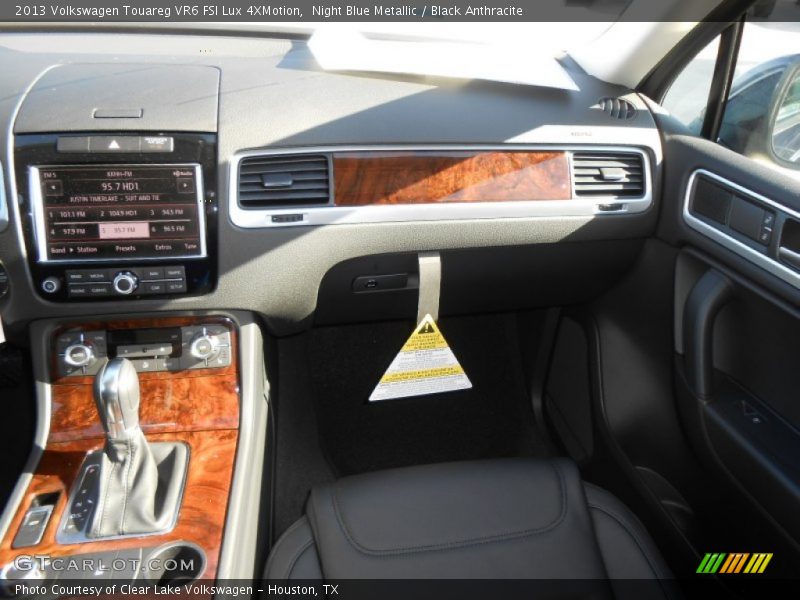 Night Blue Metallic / Black Anthracite 2013 Volkswagen Touareg VR6 FSI Lux 4XMotion