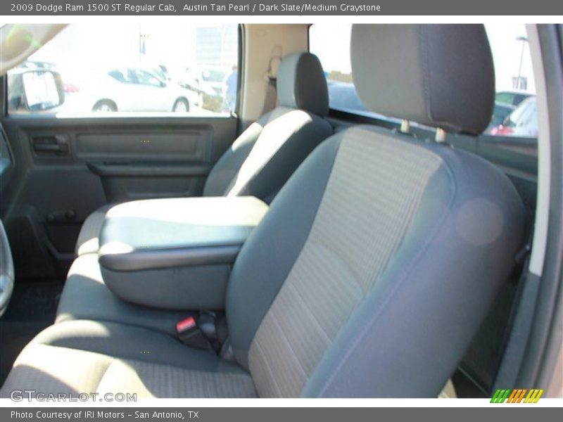 Austin Tan Pearl / Dark Slate/Medium Graystone 2009 Dodge Ram 1500 ST Regular Cab
