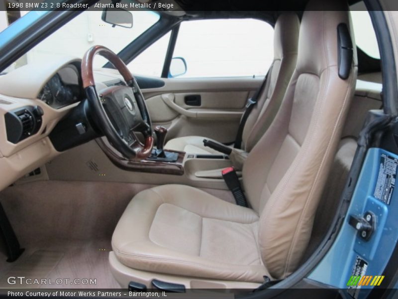 Front Seat of 1998 Z3 2.8 Roadster