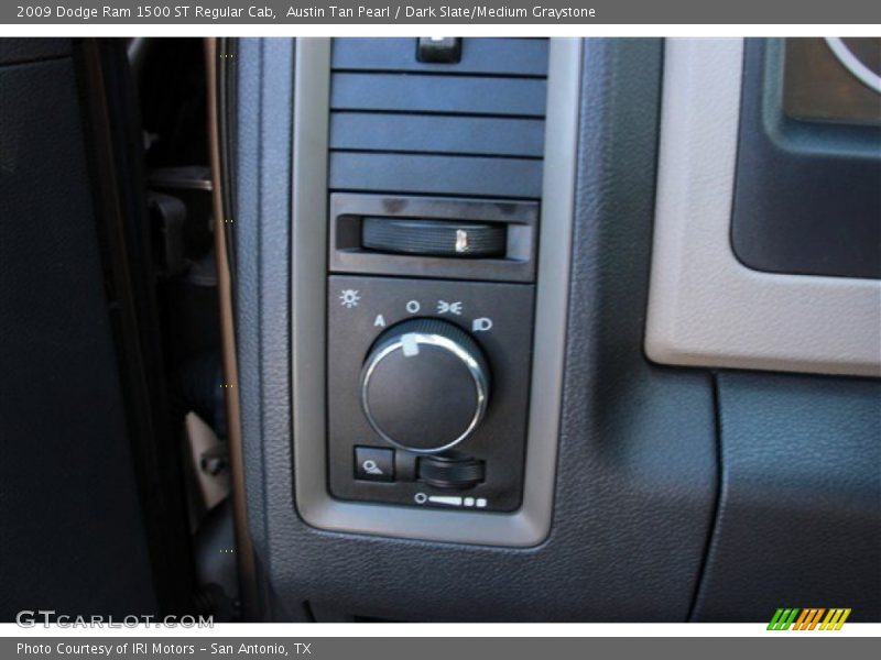 Austin Tan Pearl / Dark Slate/Medium Graystone 2009 Dodge Ram 1500 ST Regular Cab
