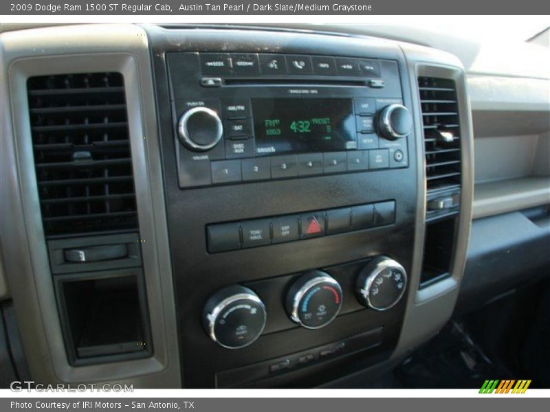 Austin Tan Pearl / Dark Slate/Medium Graystone 2009 Dodge Ram 1500 ST Regular Cab