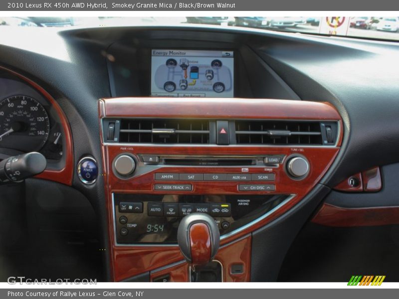 Smokey Granite Mica / Black/Brown Walnut 2010 Lexus RX 450h AWD Hybrid