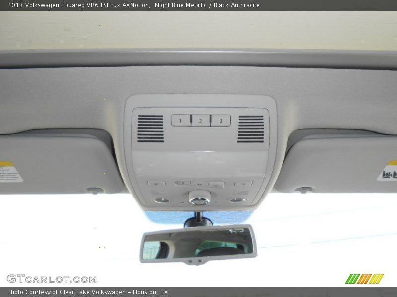 Night Blue Metallic / Black Anthracite 2013 Volkswagen Touareg VR6 FSI Lux 4XMotion