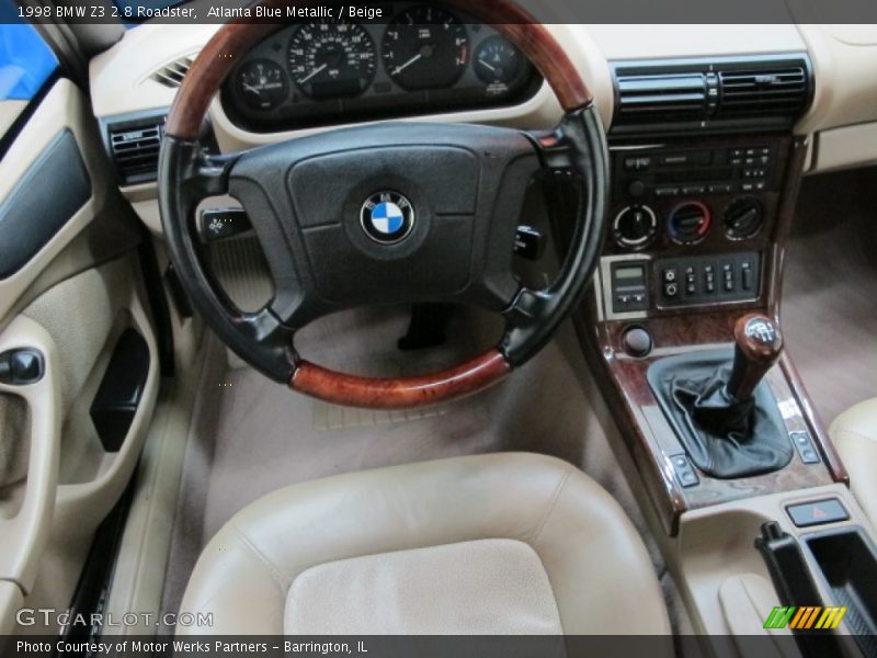 Dashboard of 1998 Z3 2.8 Roadster