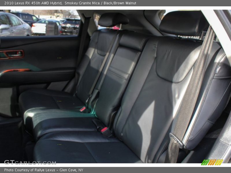 Smokey Granite Mica / Black/Brown Walnut 2010 Lexus RX 450h AWD Hybrid