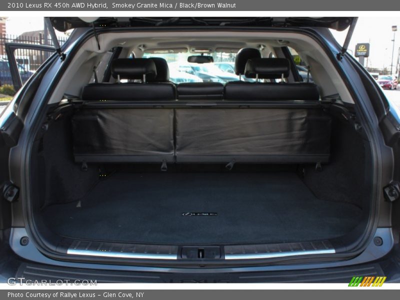 Smokey Granite Mica / Black/Brown Walnut 2010 Lexus RX 450h AWD Hybrid