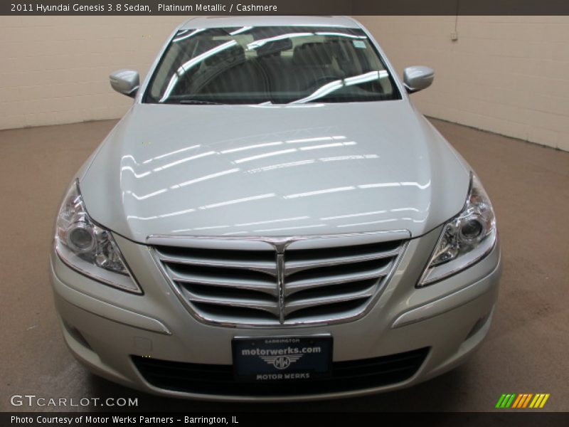 Platinum Metallic / Cashmere 2011 Hyundai Genesis 3.8 Sedan