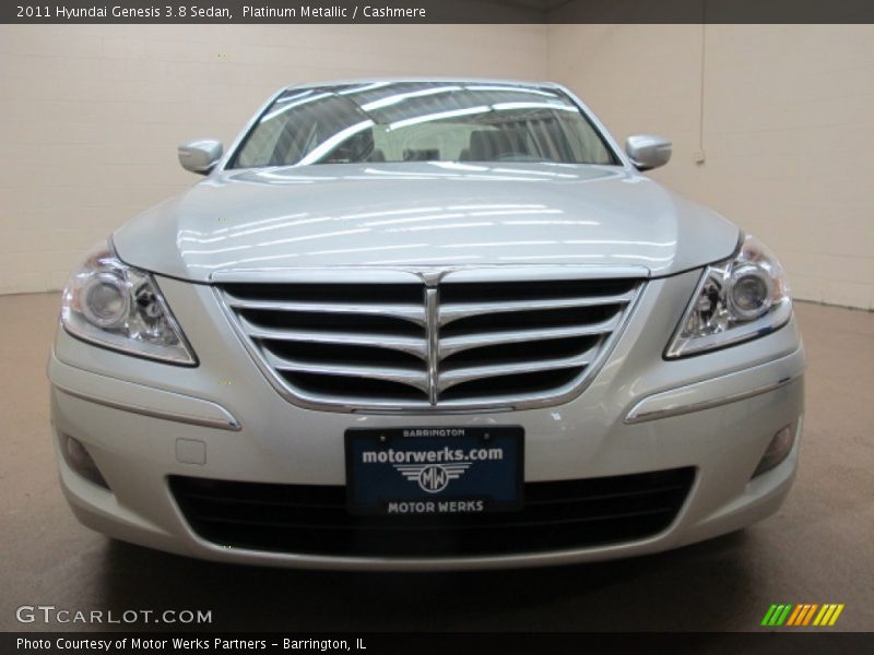 Platinum Metallic / Cashmere 2011 Hyundai Genesis 3.8 Sedan