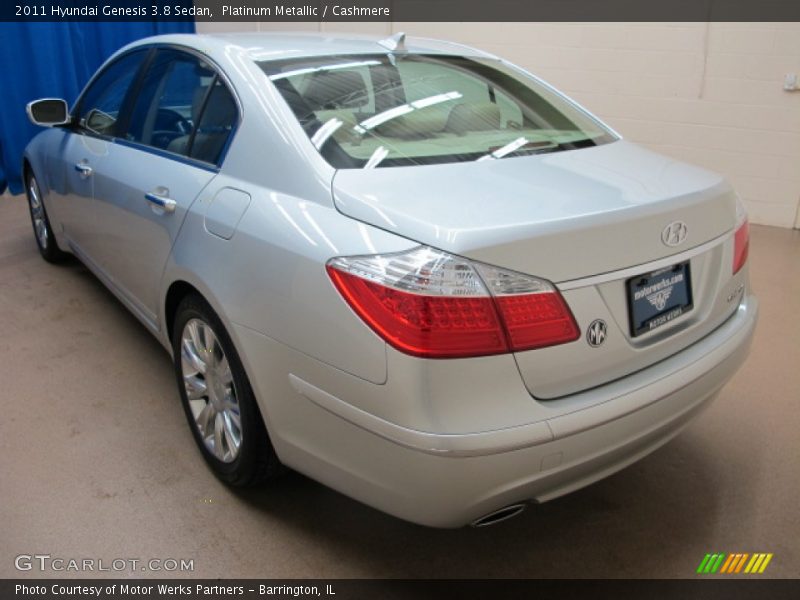 Platinum Metallic / Cashmere 2011 Hyundai Genesis 3.8 Sedan