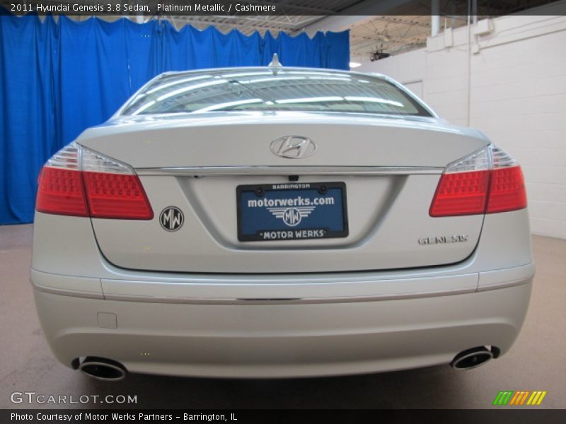 Platinum Metallic / Cashmere 2011 Hyundai Genesis 3.8 Sedan