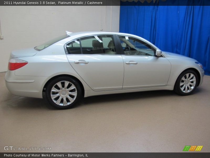 Platinum Metallic / Cashmere 2011 Hyundai Genesis 3.8 Sedan