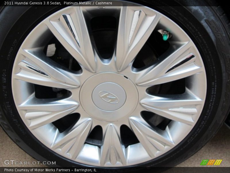 Platinum Metallic / Cashmere 2011 Hyundai Genesis 3.8 Sedan