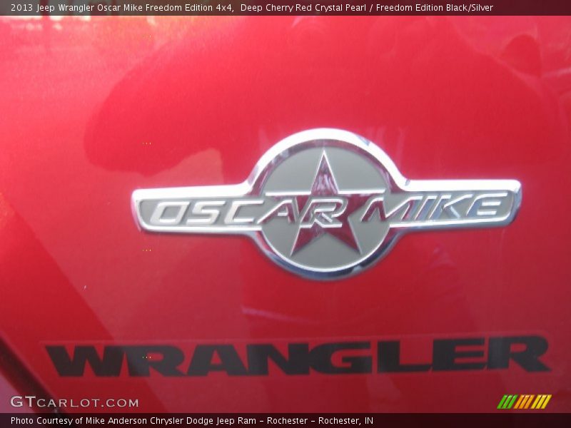  2013 Wrangler Oscar Mike Freedom Edition 4x4 Logo