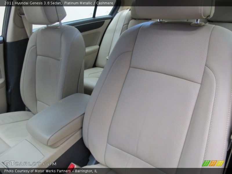 Platinum Metallic / Cashmere 2011 Hyundai Genesis 3.8 Sedan