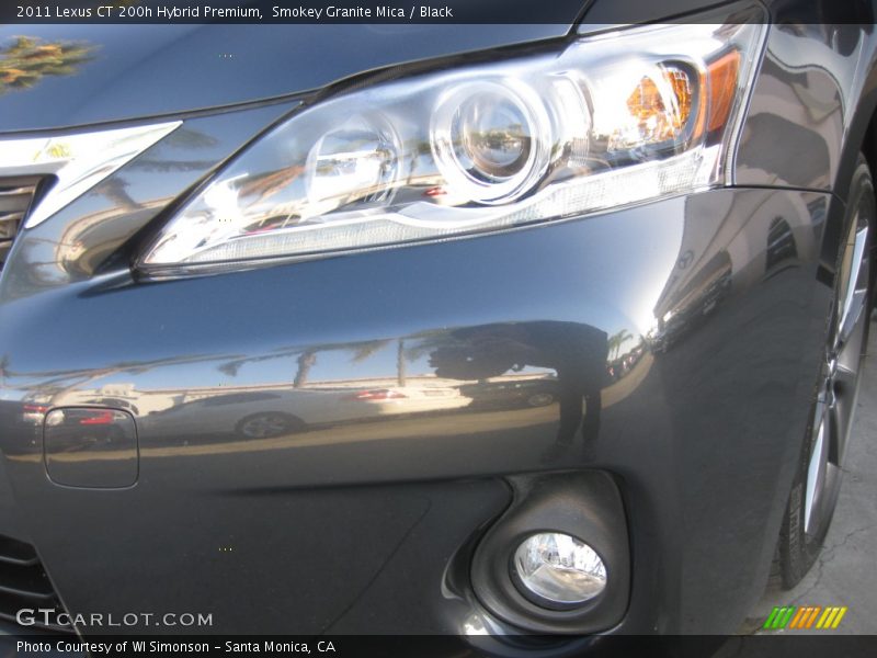 Smokey Granite Mica / Black 2011 Lexus CT 200h Hybrid Premium