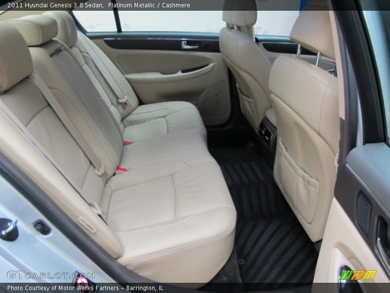 Platinum Metallic / Cashmere 2011 Hyundai Genesis 3.8 Sedan