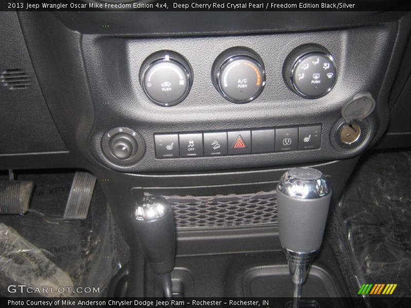 Deep Cherry Red Crystal Pearl / Freedom Edition Black/Silver 2013 Jeep Wrangler Oscar Mike Freedom Edition 4x4