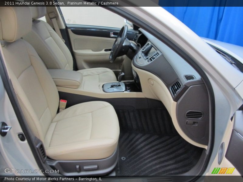 Platinum Metallic / Cashmere 2011 Hyundai Genesis 3.8 Sedan
