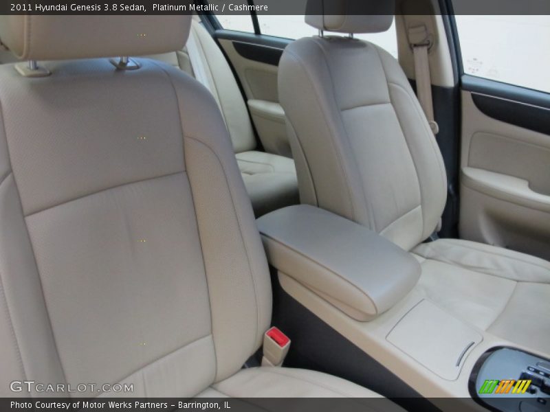 Platinum Metallic / Cashmere 2011 Hyundai Genesis 3.8 Sedan