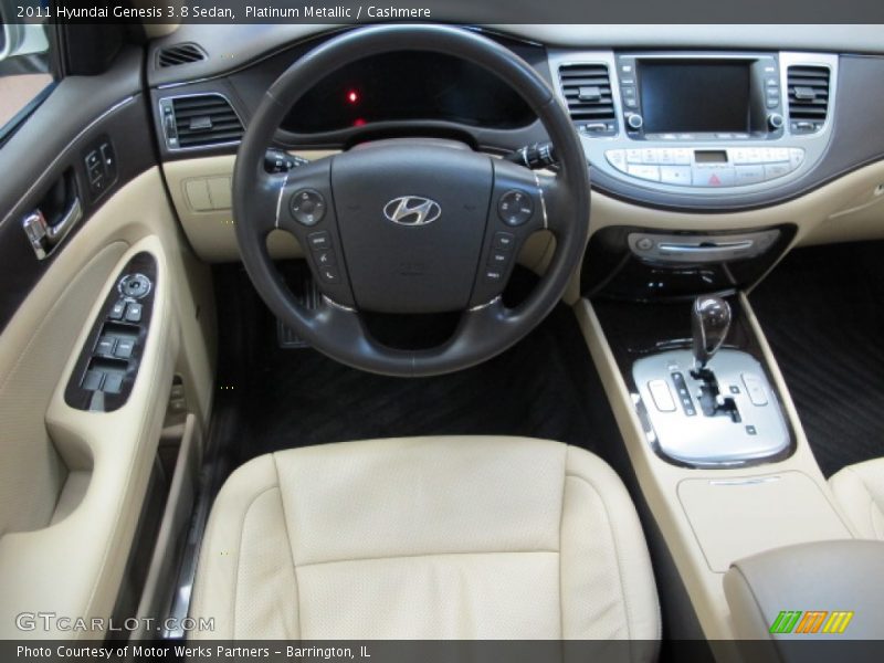 Platinum Metallic / Cashmere 2011 Hyundai Genesis 3.8 Sedan