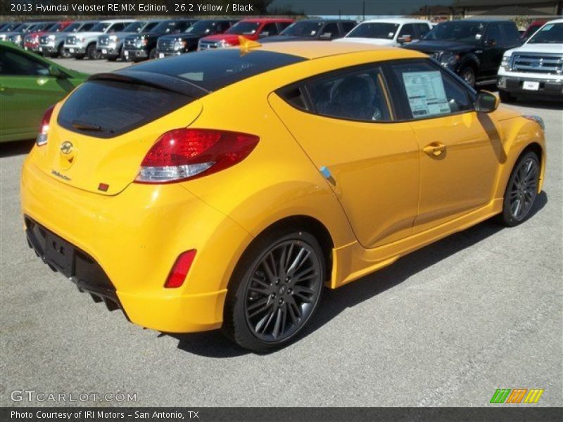  2013 Veloster RE:MIX Edition 26.2 Yellow