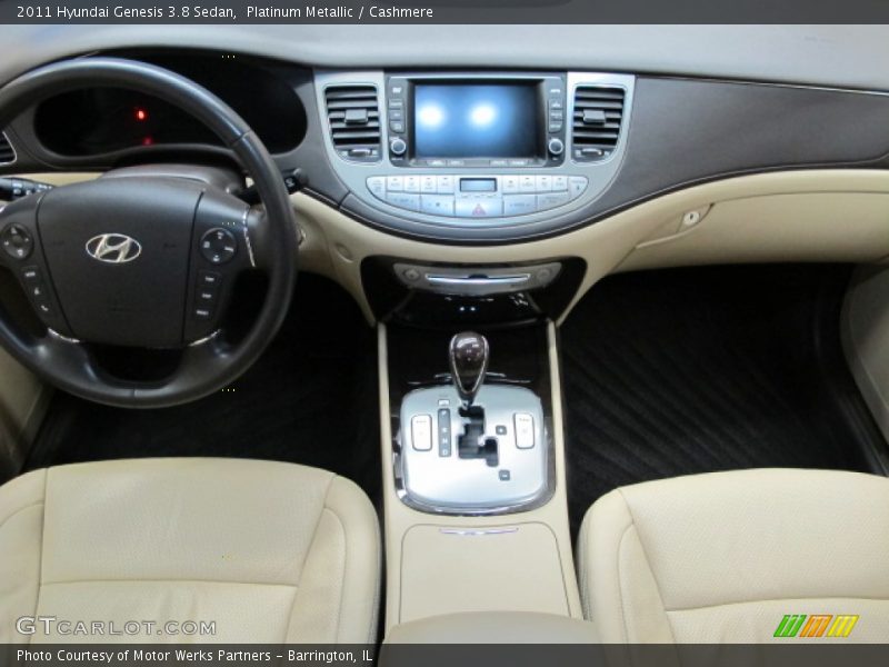 Platinum Metallic / Cashmere 2011 Hyundai Genesis 3.8 Sedan