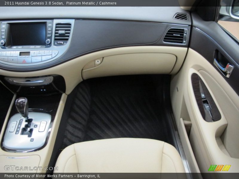 Platinum Metallic / Cashmere 2011 Hyundai Genesis 3.8 Sedan